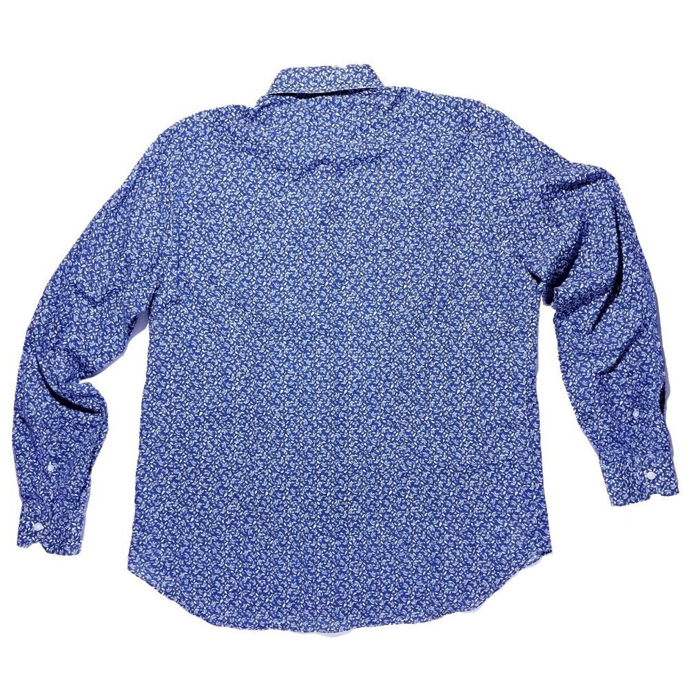 Culturata Luxury Floral Cotton Shirt Sz XL - Picture 6 of 10